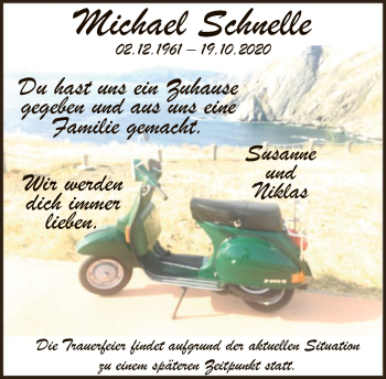 Traueranzeige von Michael Schnelle von FNP
